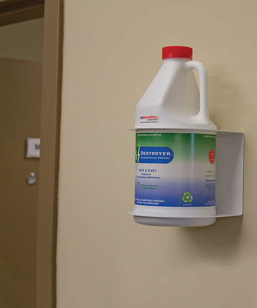Wall Bracket for RX Destroyer 64.oz bottle